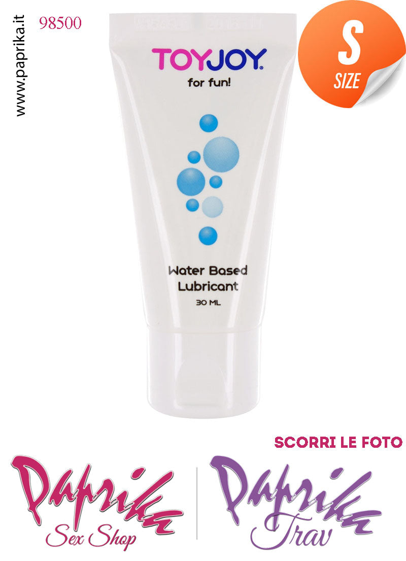 Lubrificante Gelatina Trasparente Base Acqua Toy Joy 30 ml