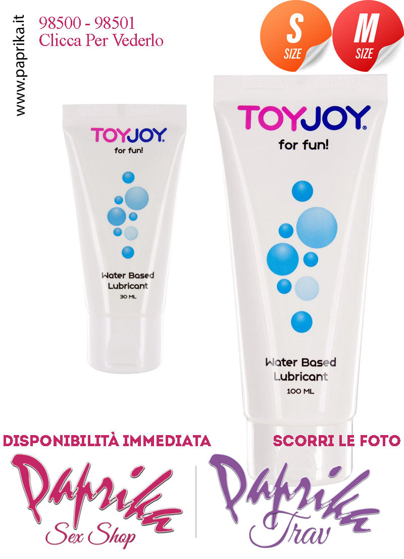 Lubrificante Gelatina Trasparente Base Acqua Toy Joy 100 ml