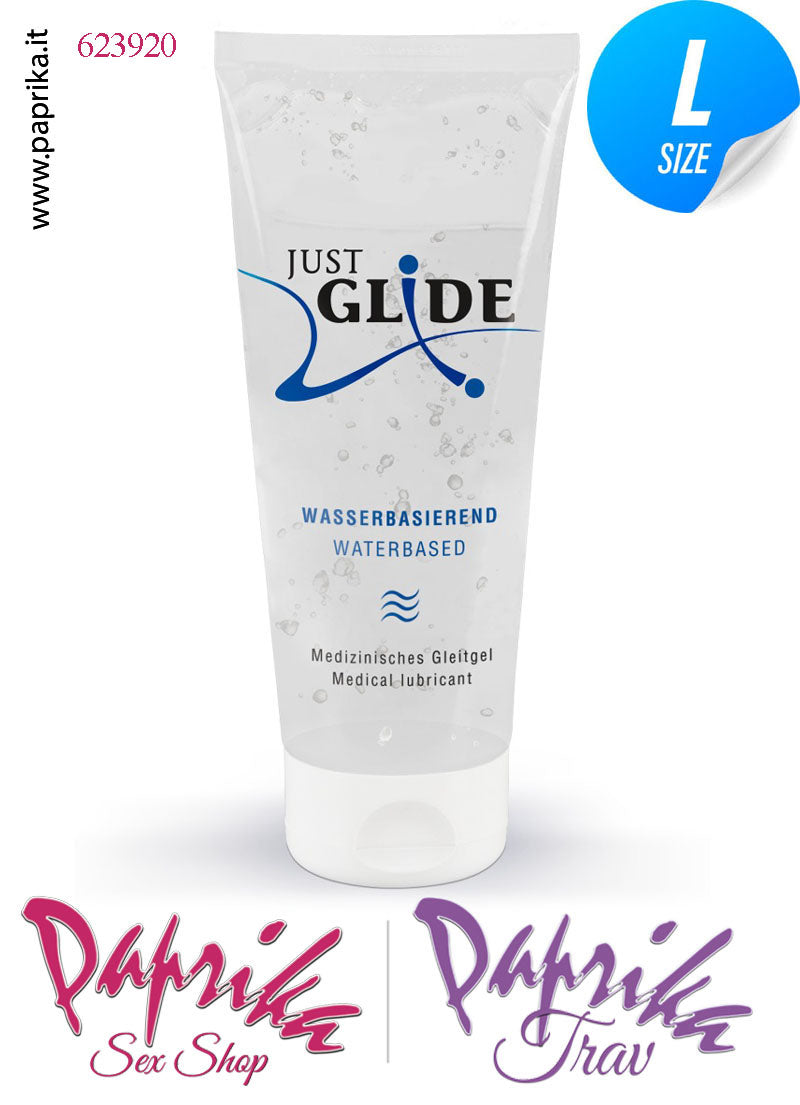 Lubrificante Vaginale Gelatina Base Acqua Just Glide 200 ml