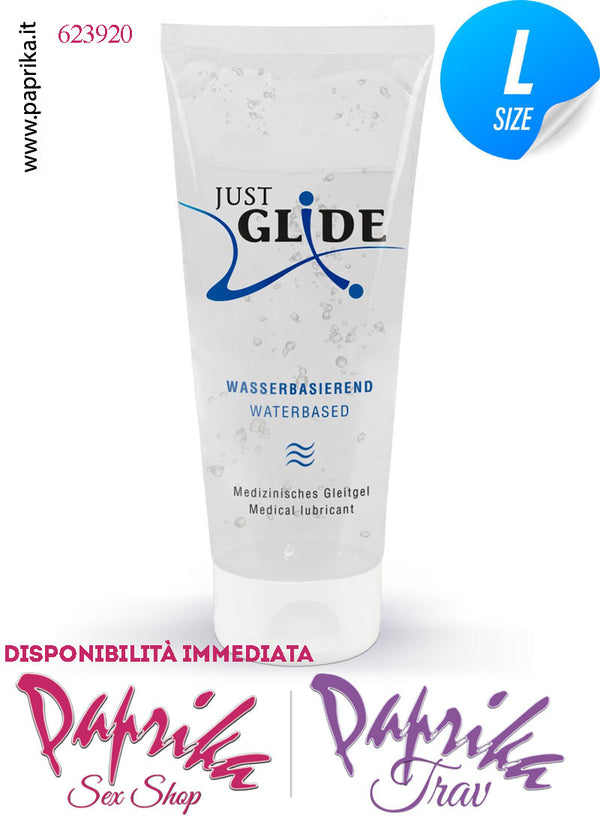 Lubrificante Vaginale Gelatina Base Acqua Just Glide 200 ml