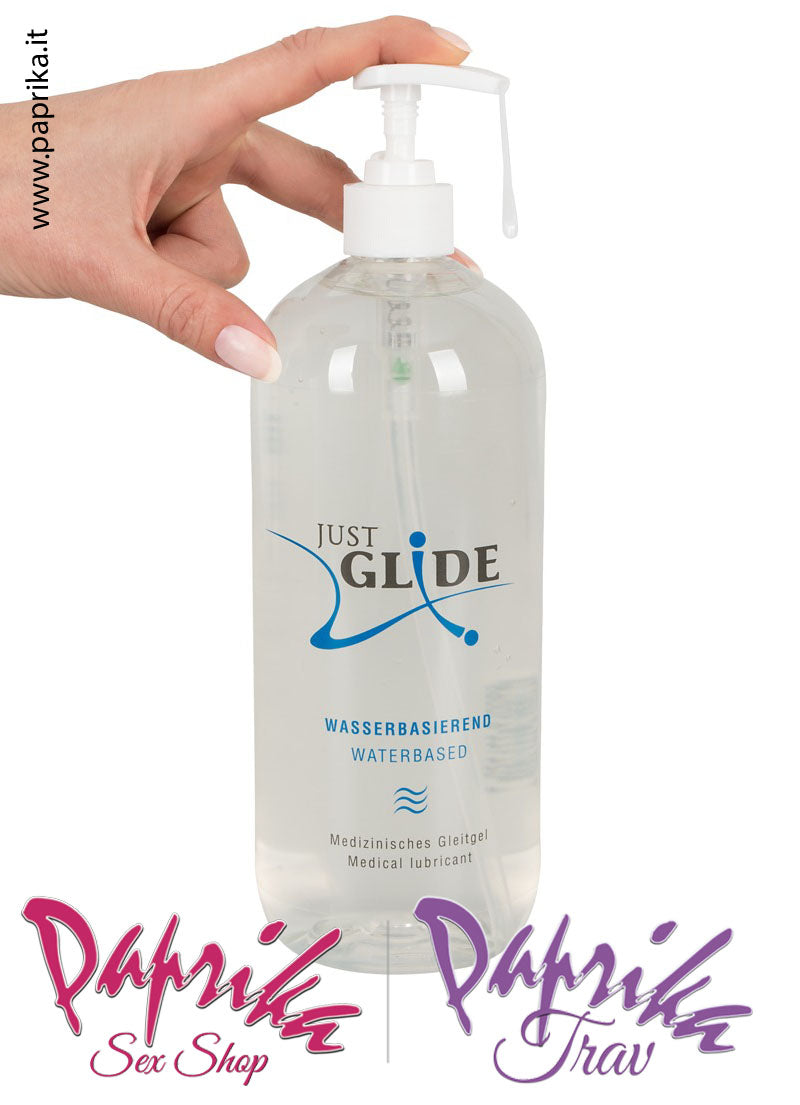 Lubrificante Vaginale Gelatina Base Acqua Just Glide Grandi Formati