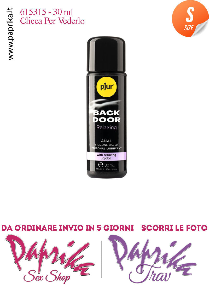 Lubrificante Siliconico Backdoor Pjur Rilassante Anale 30 ml