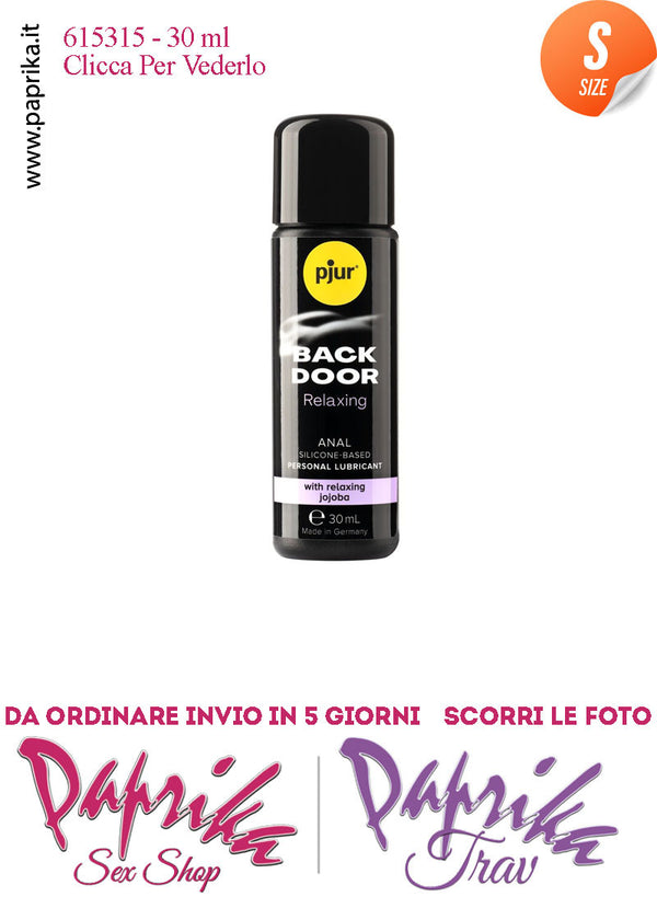 Lubrificante Siliconico Backdoor Pjur Rilassante Anale 30 ml