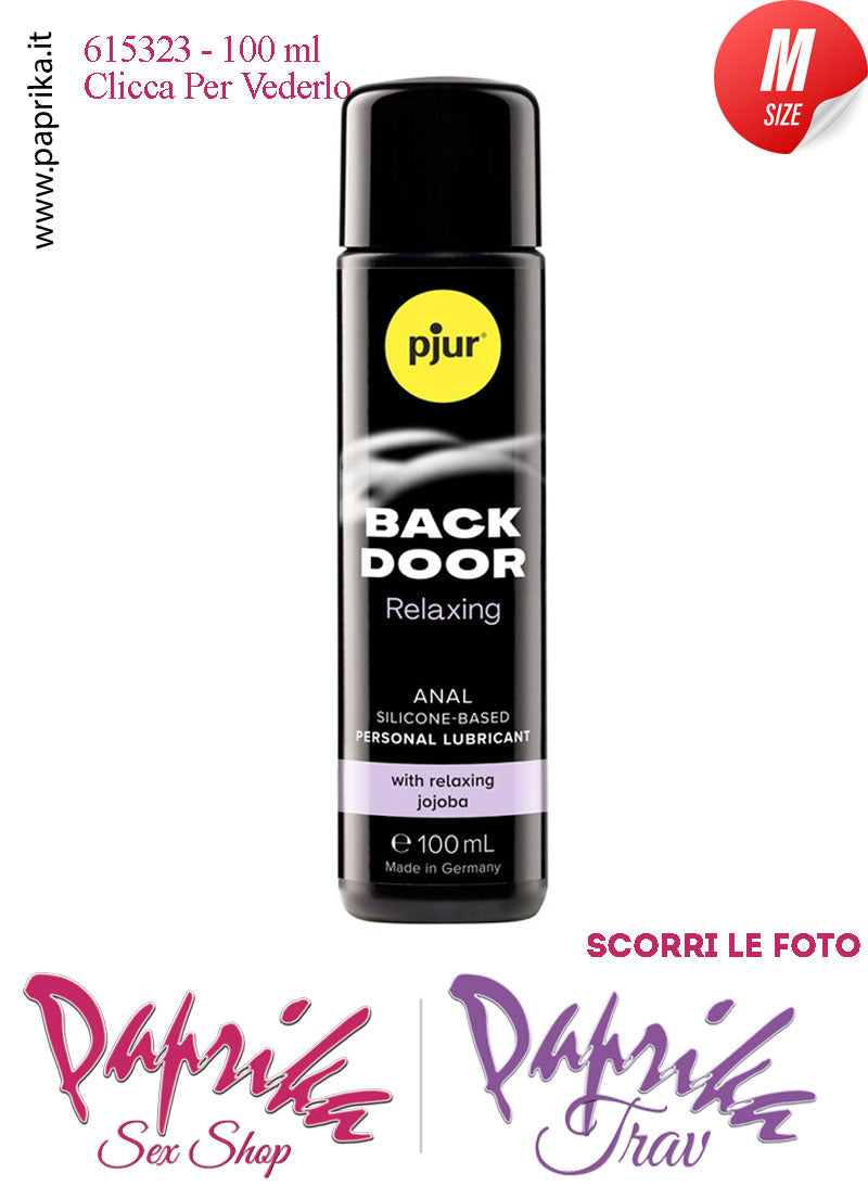 Lubrificante Siliconico Backdoor Pjur Rilassante Anale 100 ml