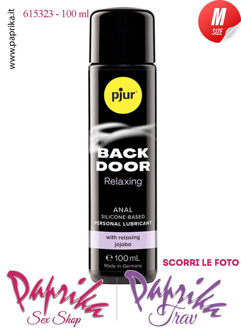 Lubrificante Siliconico Backdoor Pjur Rilassante Anale 100 ml