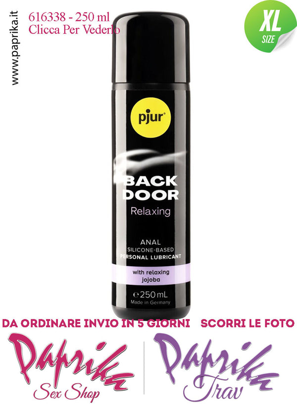 Lubrificante Siliconico Pjur Backdoor Rilassante Anale 250 ml