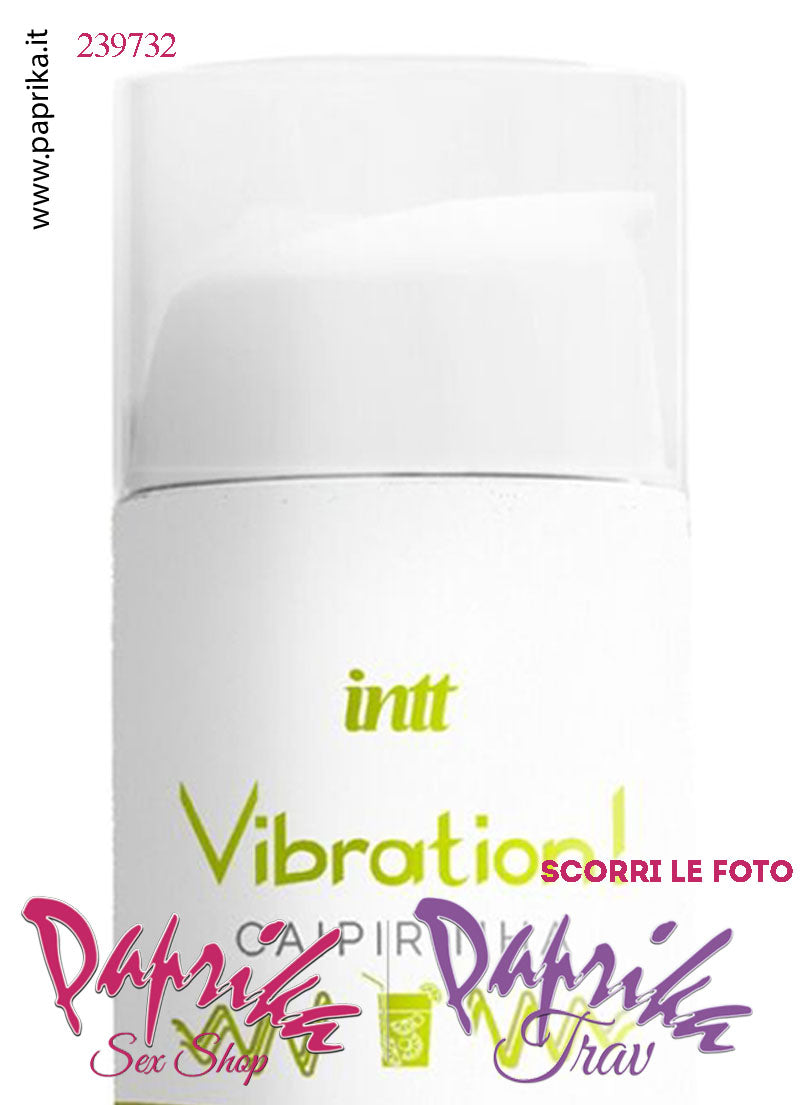 Lubrificante Caipirinha Gel Ultra Stimolante Effetto Vibratore Liquido 15 ml