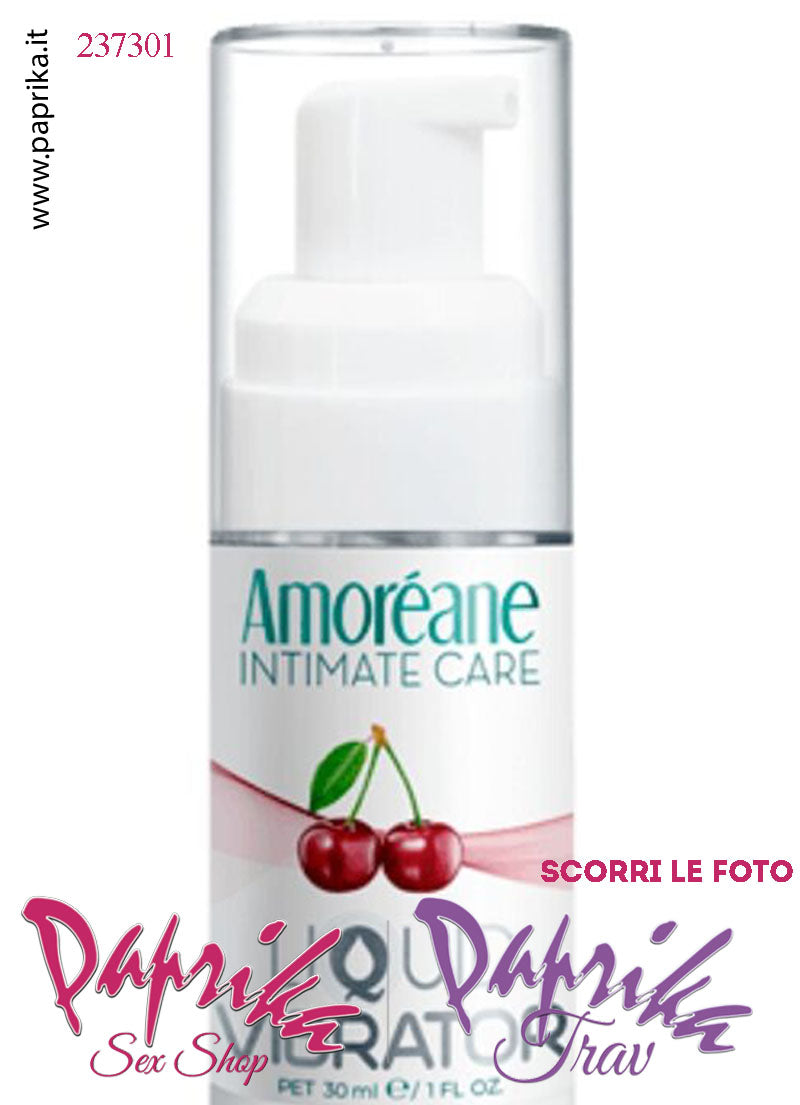 Lubrificante Ciliegia Effetto Vibrante Gel Stimolante Liquido 30 ml