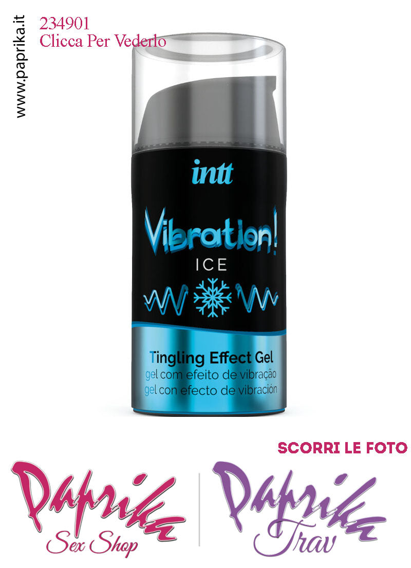 Lubrificante Effetto Freddo Gel Ultra Stimolante Effetto Vibratore Liquido 15 ml