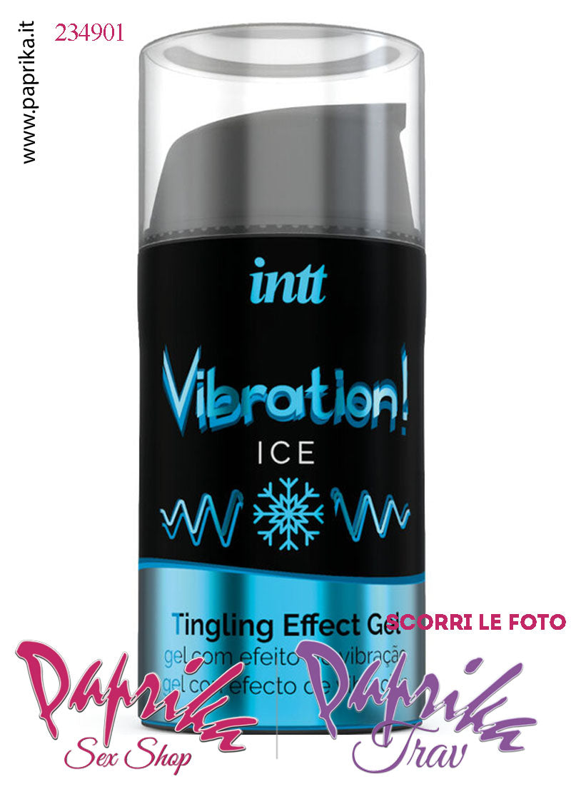 Lubrificante Effetto Freddo Gel Ultra Stimolante Effetto Vibratore Liquido 15 ml