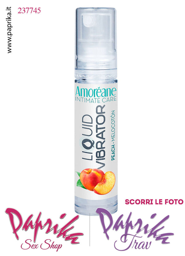 Lubrificante Fragola Effetto Vibrante Gel Stimolante Liquido 10 ml