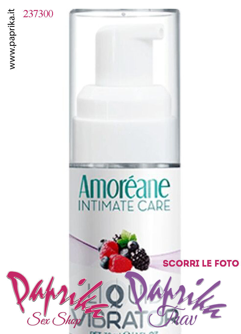Lubrificante Frutti di Bosco Effetto Vibrante Gel Stimolante Liquido 30 ml