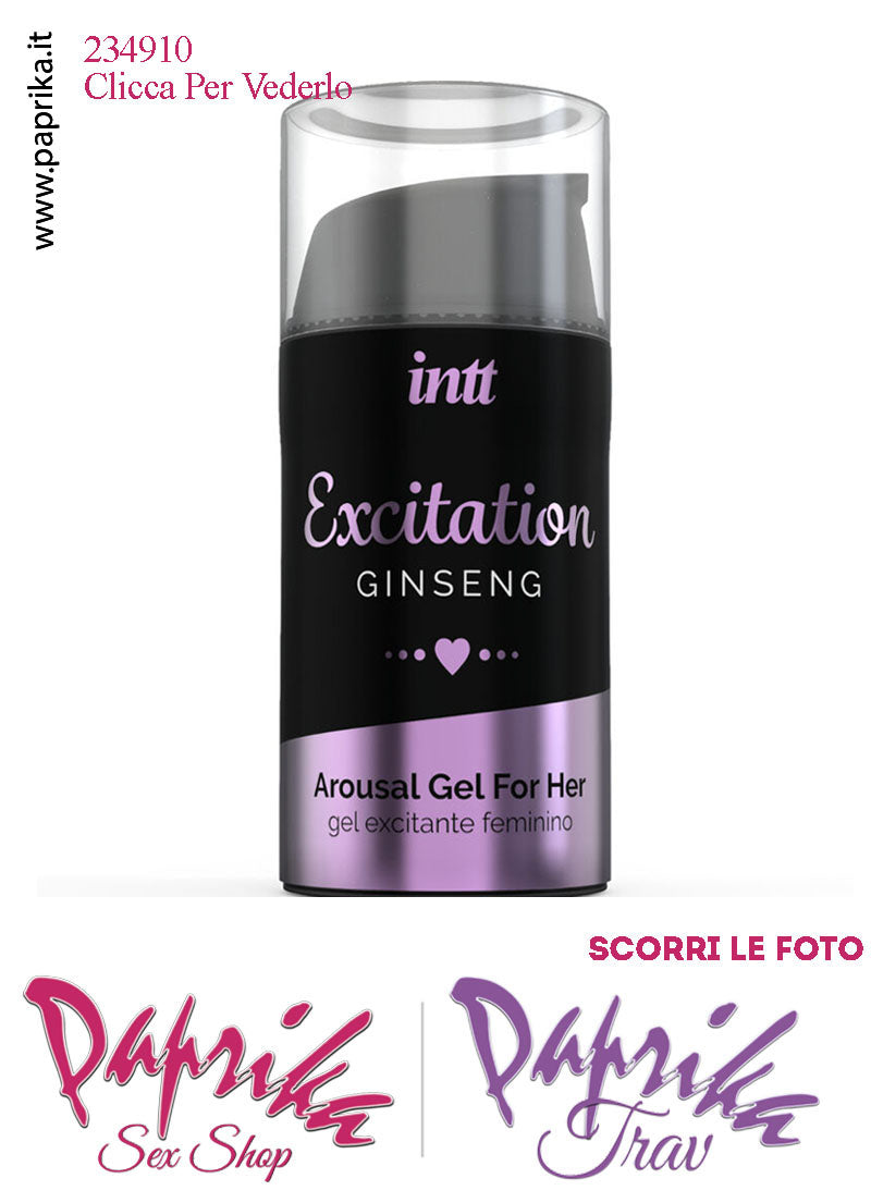 Lubrificante Ginseng Gel Ultra Stimolante Effetto Vibratore Liquido 15 ml