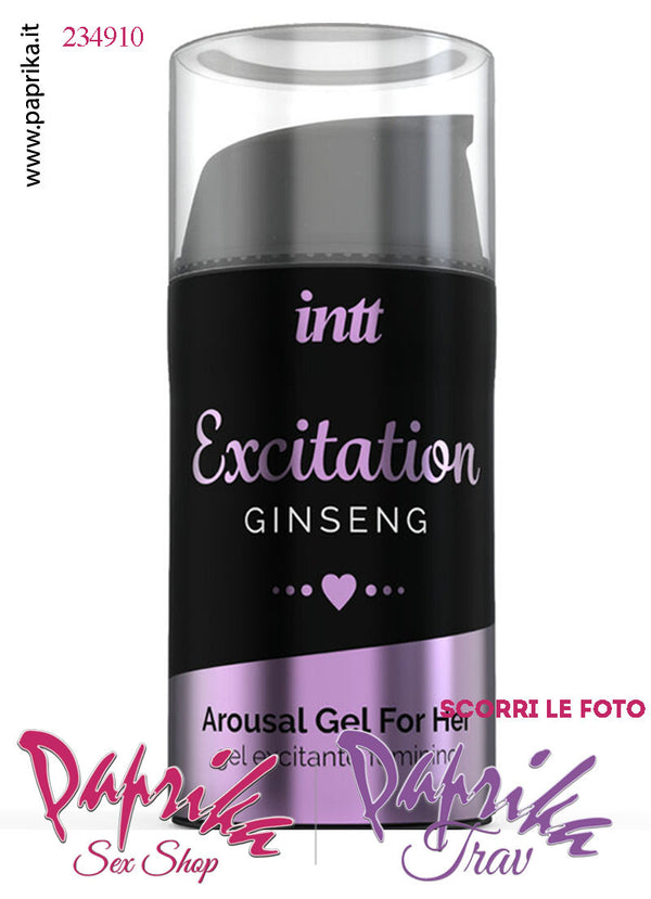 Lubrificante Ginseng Gel Ultra Stimolante Effetto Vibratore Liquido 15 ml