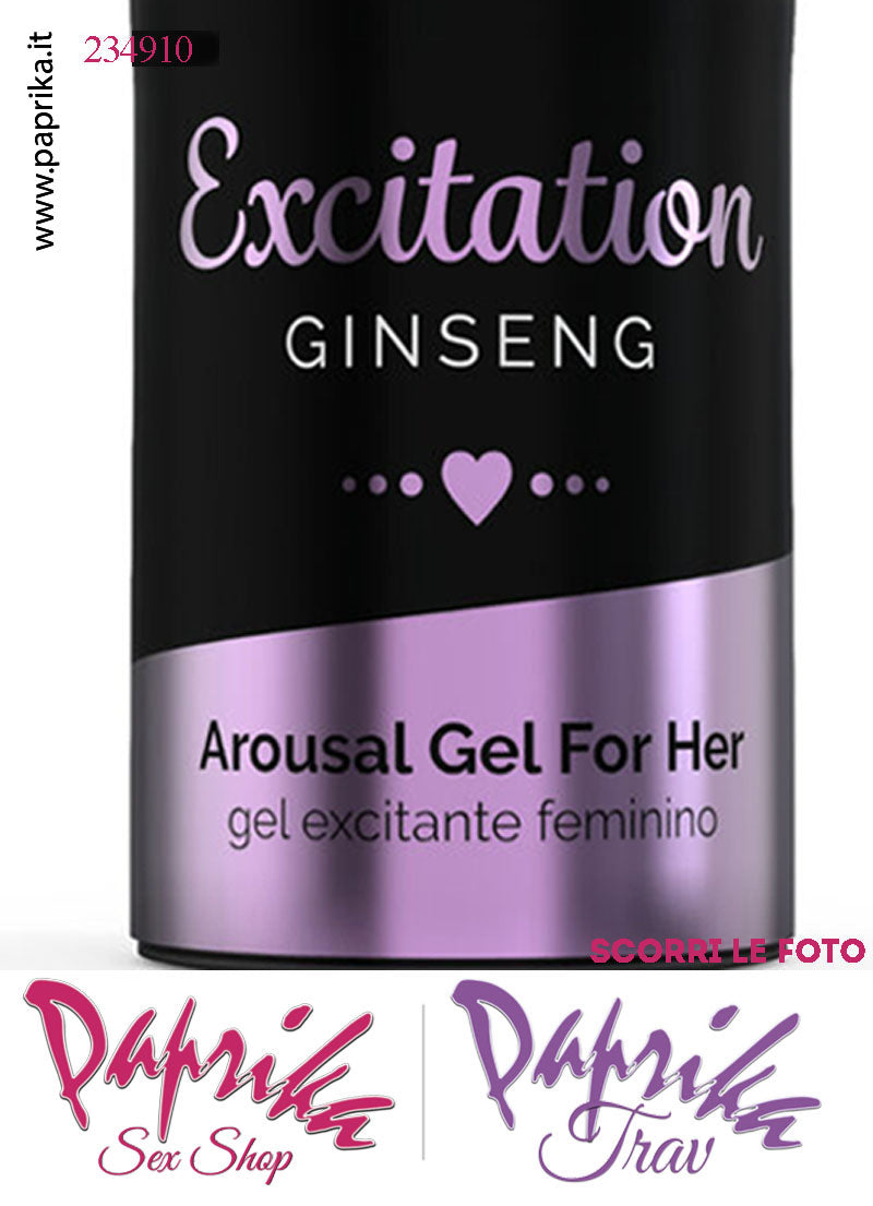 Lubrificante Ginseng Gel Ultra Stimolante Effetto Vibratore Liquido 15 ml