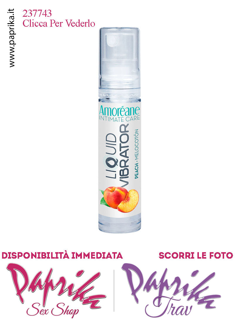 Lubrificante Pesca Effetto Vibrante Gel Stimolante Liquido 10 ml