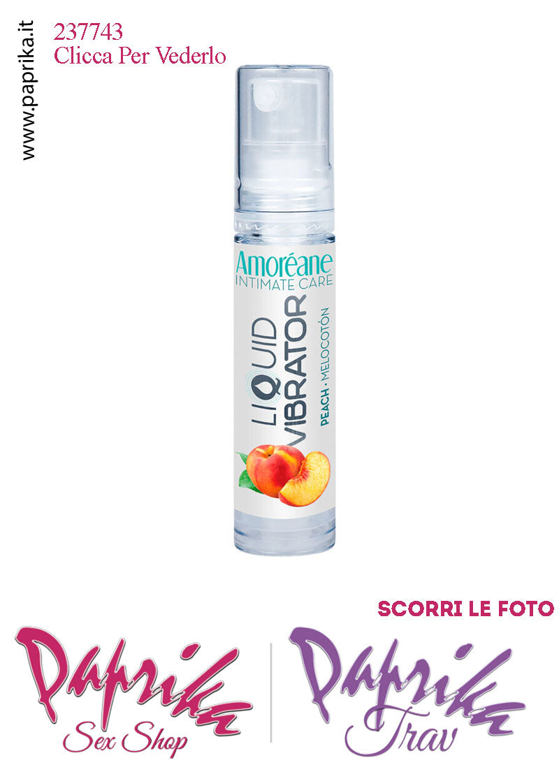 Lubrificante Pesca Effetto Vibrante Gel Stimolante Liquido 10 ml