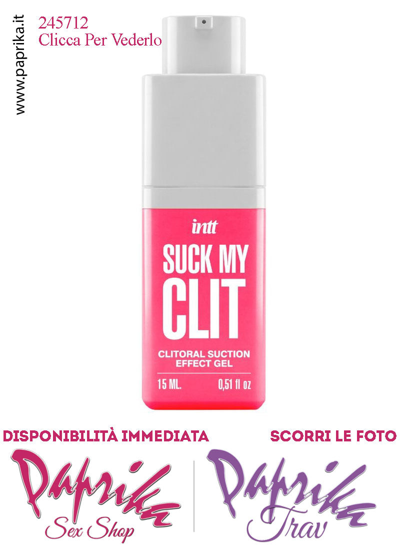 Lubrificante Fragola Effetto Vibrante Pulsante Aspirazione Ultra Stimolante 15 ml