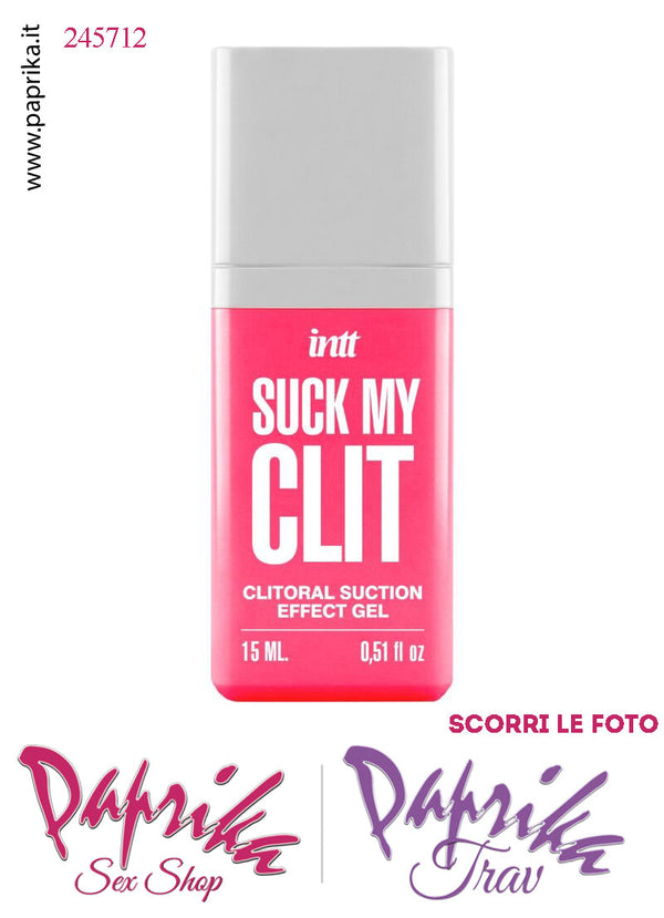 Lubrificante Fragola Effetto Vibrante Pulsante Suzione Ultra Stimolante 15 ml