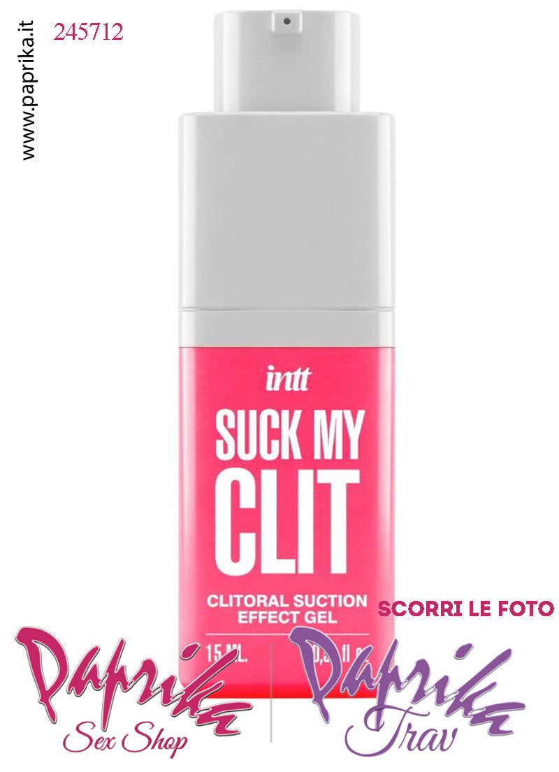 Lubrificante Fragola Effetto Vibrante Pulsante Aspirazione Ultra Stimolante 15 ml