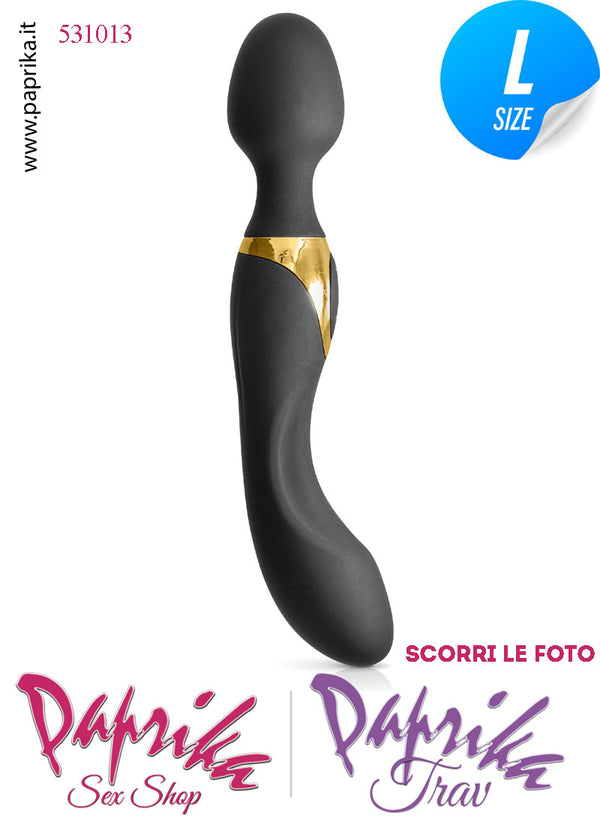 Magic Wand & Vibratore 24 cm Potente 10 Velocità Testa Flessibile Ø 37