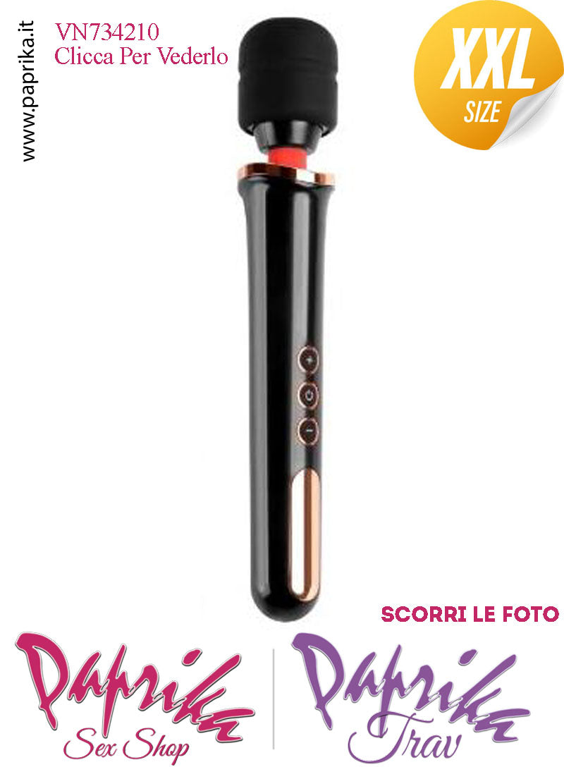 Magic Wand 32 cm Potente 5 x 20 Funzioni Testa Flessibile Ø 60