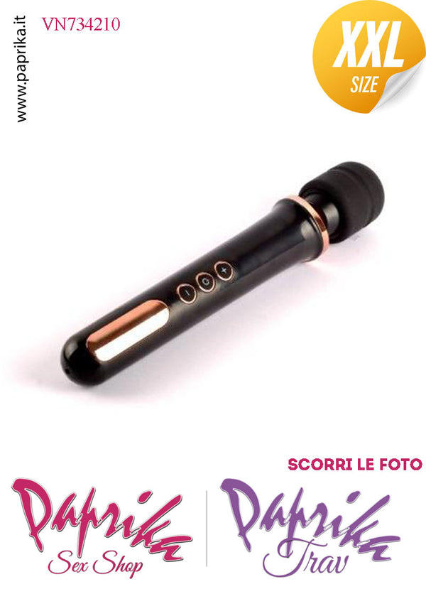 Magic Wand 32 cm Potente 5 x 20 Funzioni Testa Flessibile Ø 60