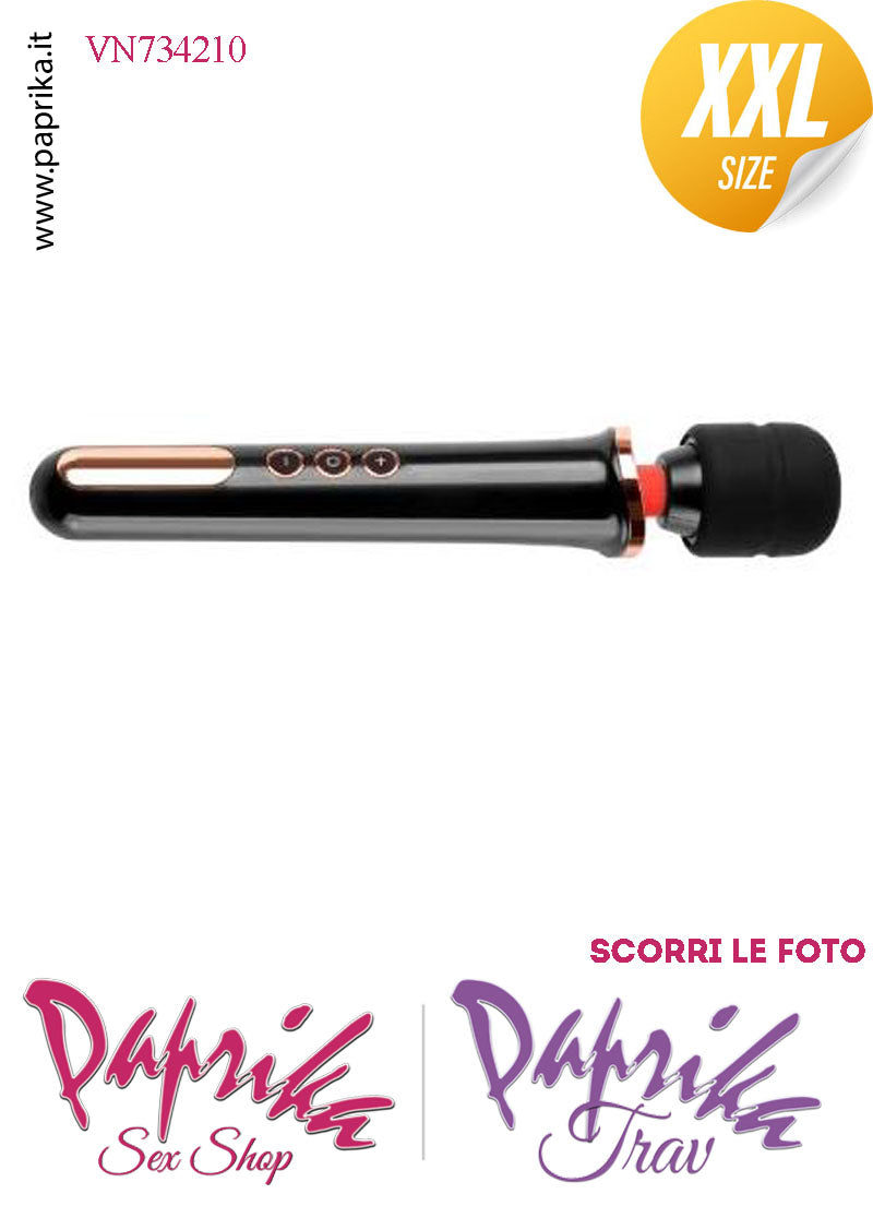 Magic Wand 32 cm Potente 5 x 20 Funzioni Testa Flessibile Ø 60
