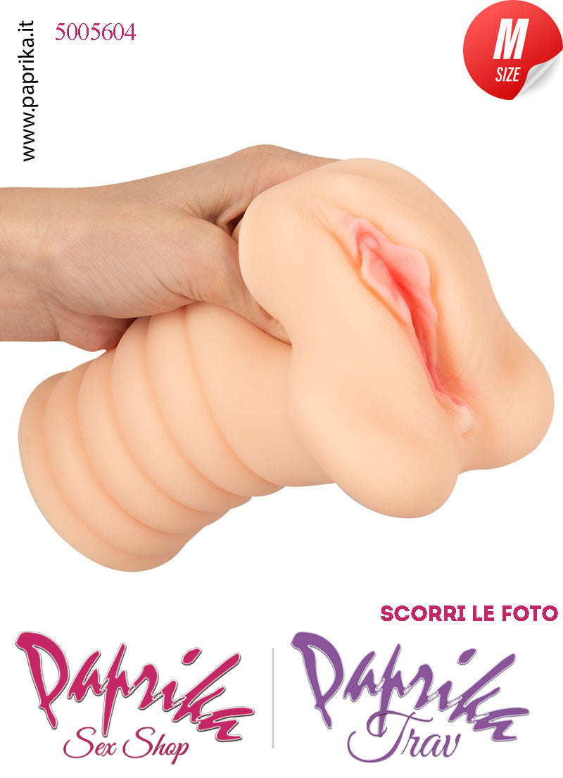 Vagina Masturbatore Non Vibrante Tpe Morbidissimo 16 cm Alta 10 cm 750 Gr.