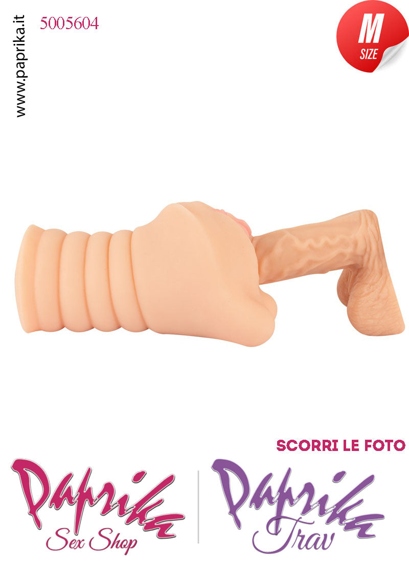 Vagina Masturbatore Non Vibrante Tpe Morbidissimo 16 cm Alta 10 cm 750 Gr.