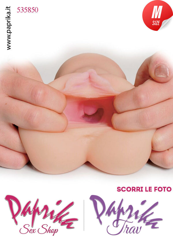 Vagina Masturbatore Non Vibrante Tpe Morbidissimo 16 cm Alta 10 cm 700 Grammi