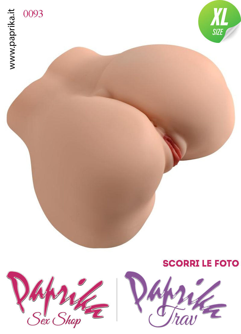 Vagina & Ano Masturbatore Pecorina Realistica Non Vibrante 34