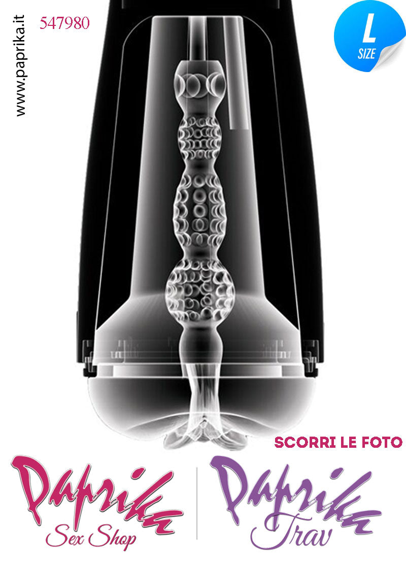 Vagina Masturbatore Vibrante e Risucchio 5 + 5 Velocità 25 cm Dispaly