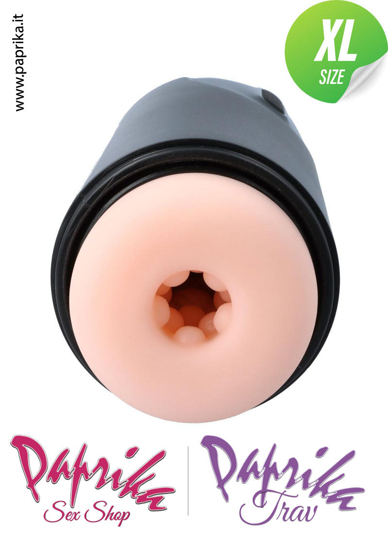 Masturbatore Maschile Tubo Su e Giù Vibrante Strocker 27 cm