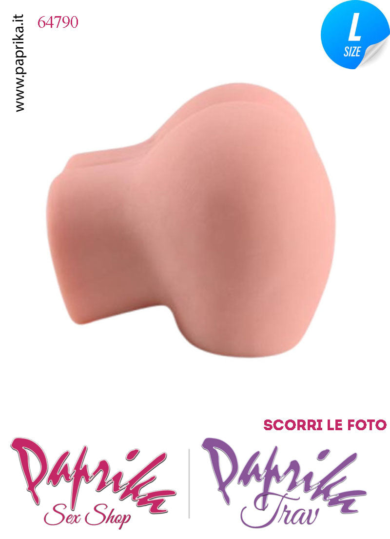 Vagina & Ano Masturbatore Realistico Non Vibrante 21 cm 2.3 Kg