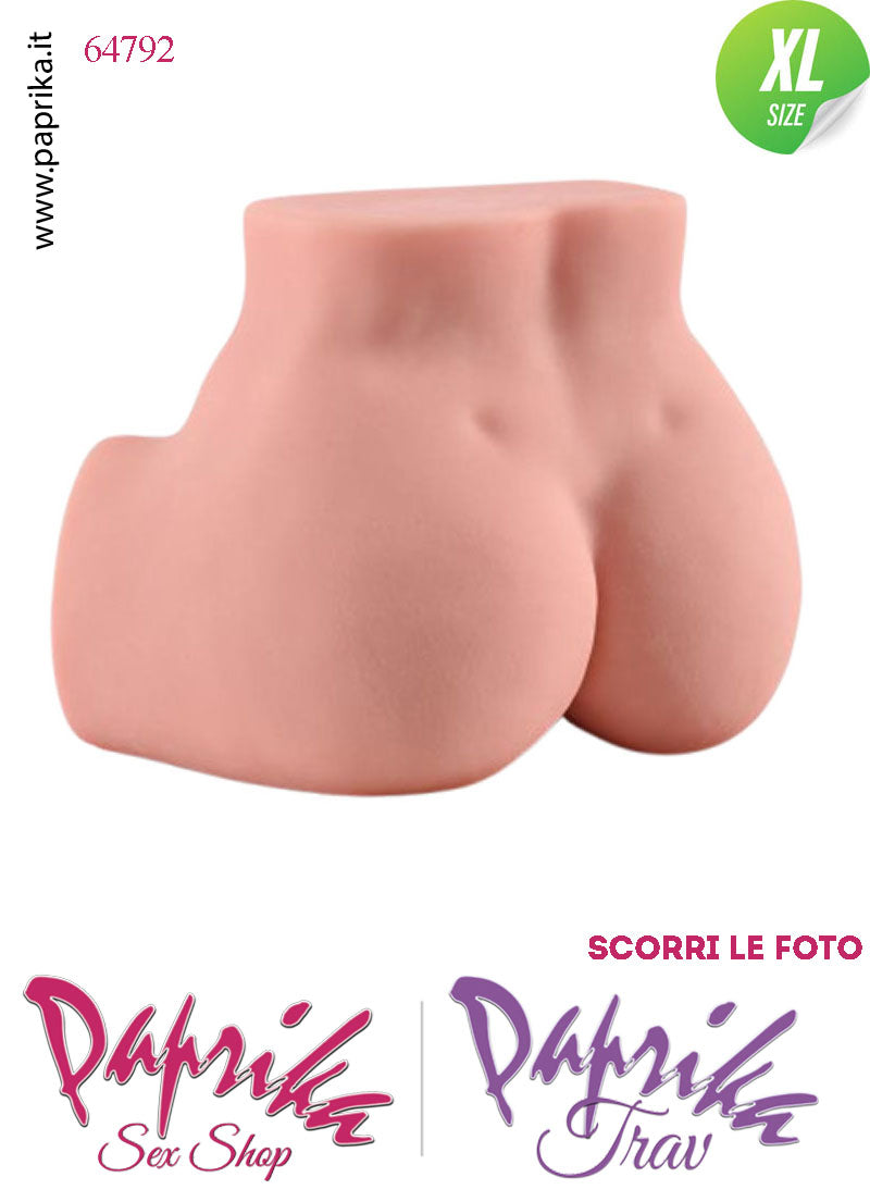 Vagina & Ano Masturbatore Realistico Non Vibrante 31 cm 4.7 Kg