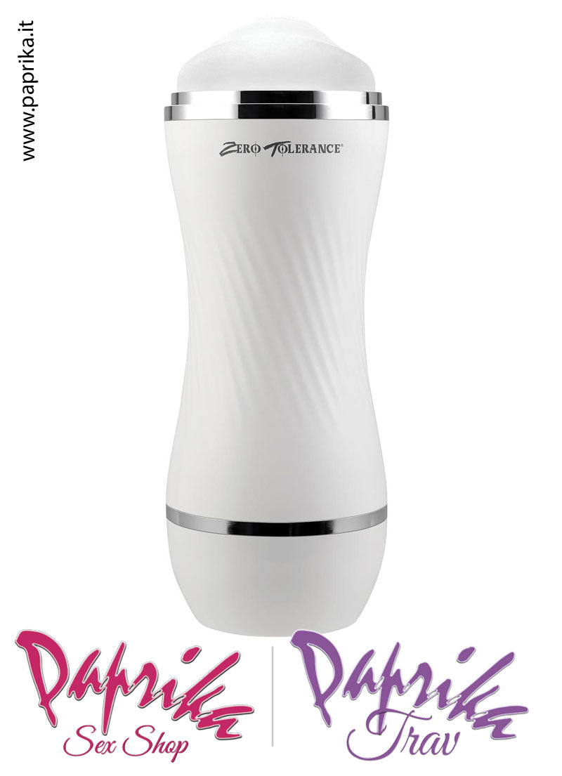 Vagina Bocca Masturbatore Maschile Double Tubo 21 cm Non Vibrante
