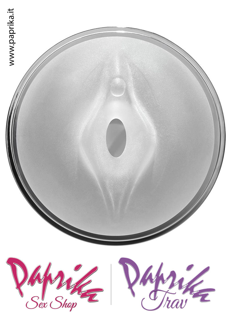 Vagina Bocca Masturbatore Maschile Double Tubo 21 cm Non Vibrante