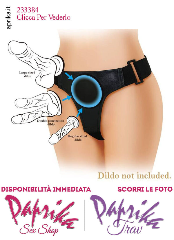 Mutanda Strap-On Indossabile Piastra Universale Tonda Ø 9 cm