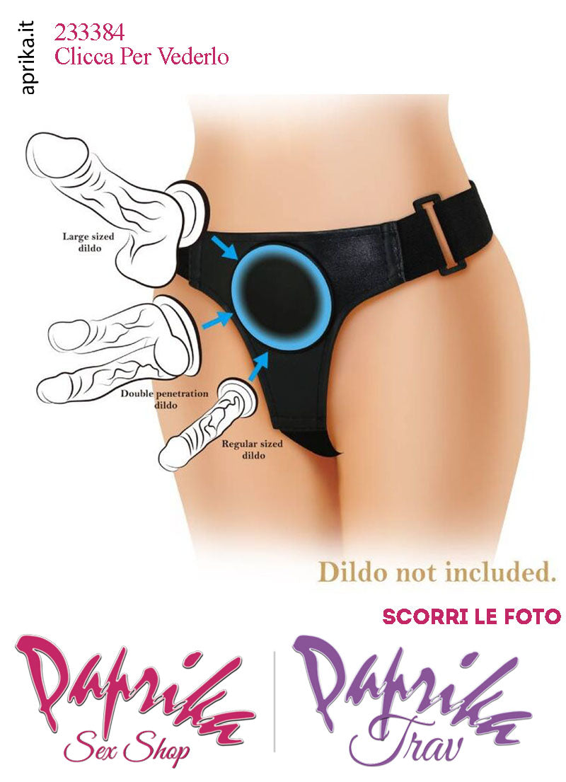 Mutanda Strap-On Indossabile Piastra Universale Tonda Ø 9 cm