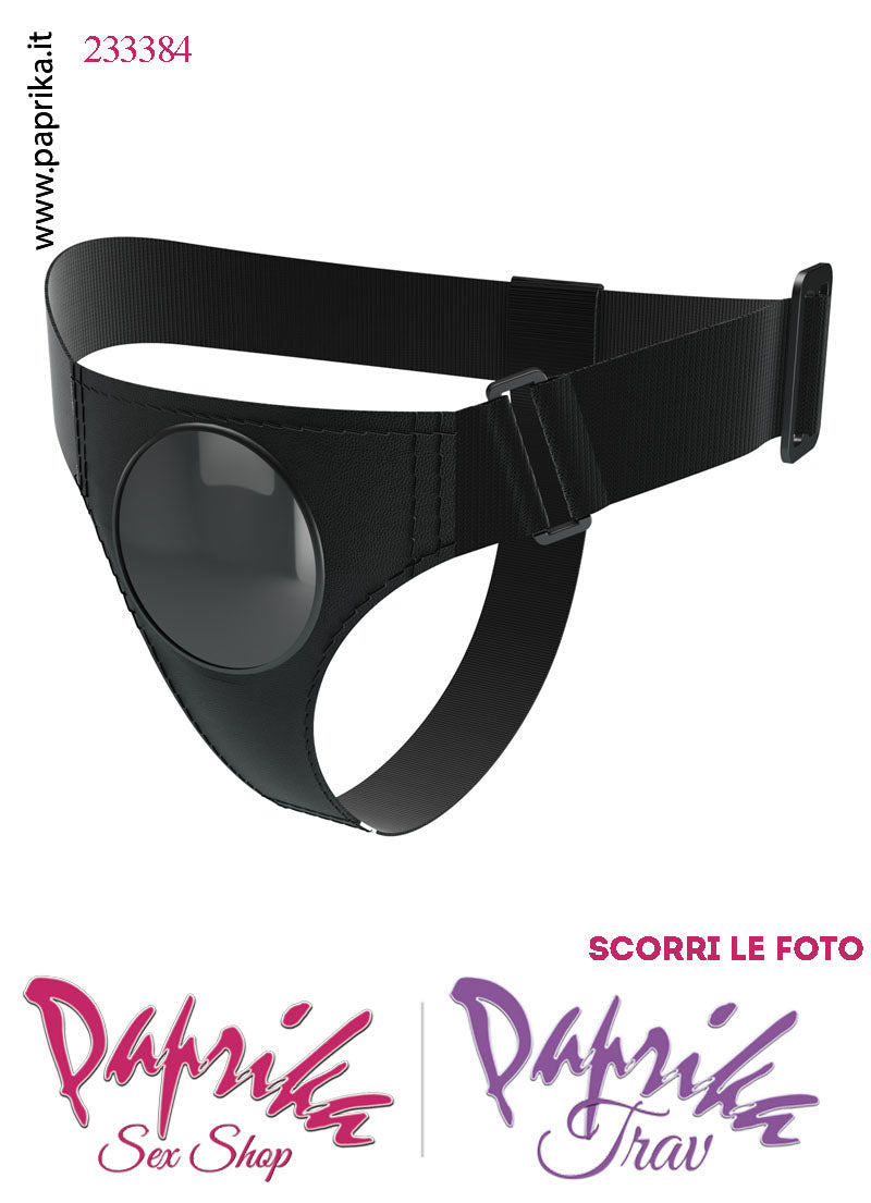 Mutanda Strap-On Indossabile Piastra Universale Tonda Ø 9 cm