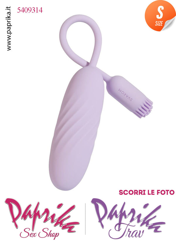 Ovulo Vaginale Stimolatore Clitorideo Punte Morbidissime App Control Ø 27