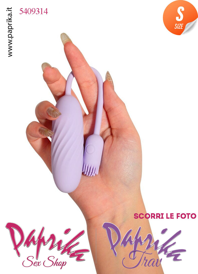 Ovulo Vaginale Stimolatore Clitorideo Punte Morbidissime App Control Ø 27