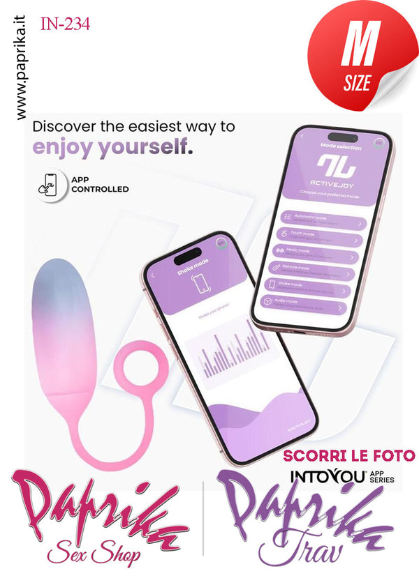 Ovulo Vibrante Silicone Blu Rosa Control Mondo 10 Velocità