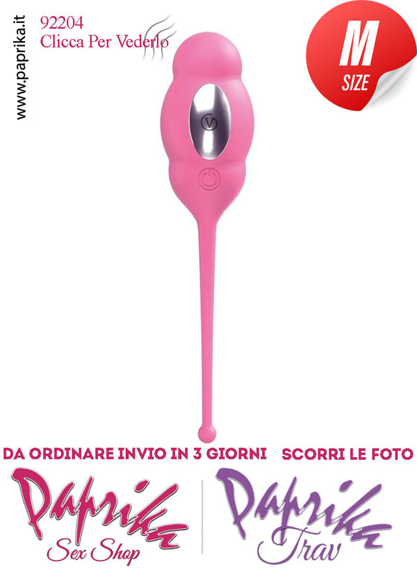 Ovulo Vibrante Vaginale Sagomato Silicone Ø 36 App Control Globo