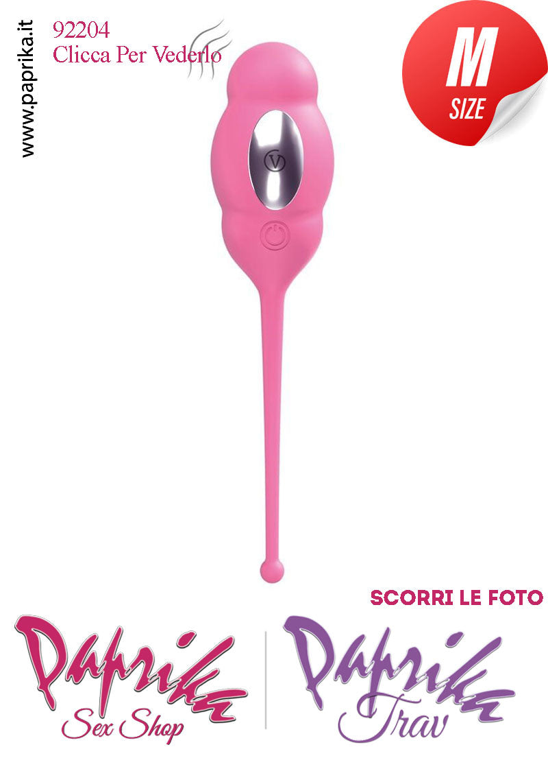Ovulo Vibrante Vaginale Sagomato Silicone Ø 36 App Control Globo