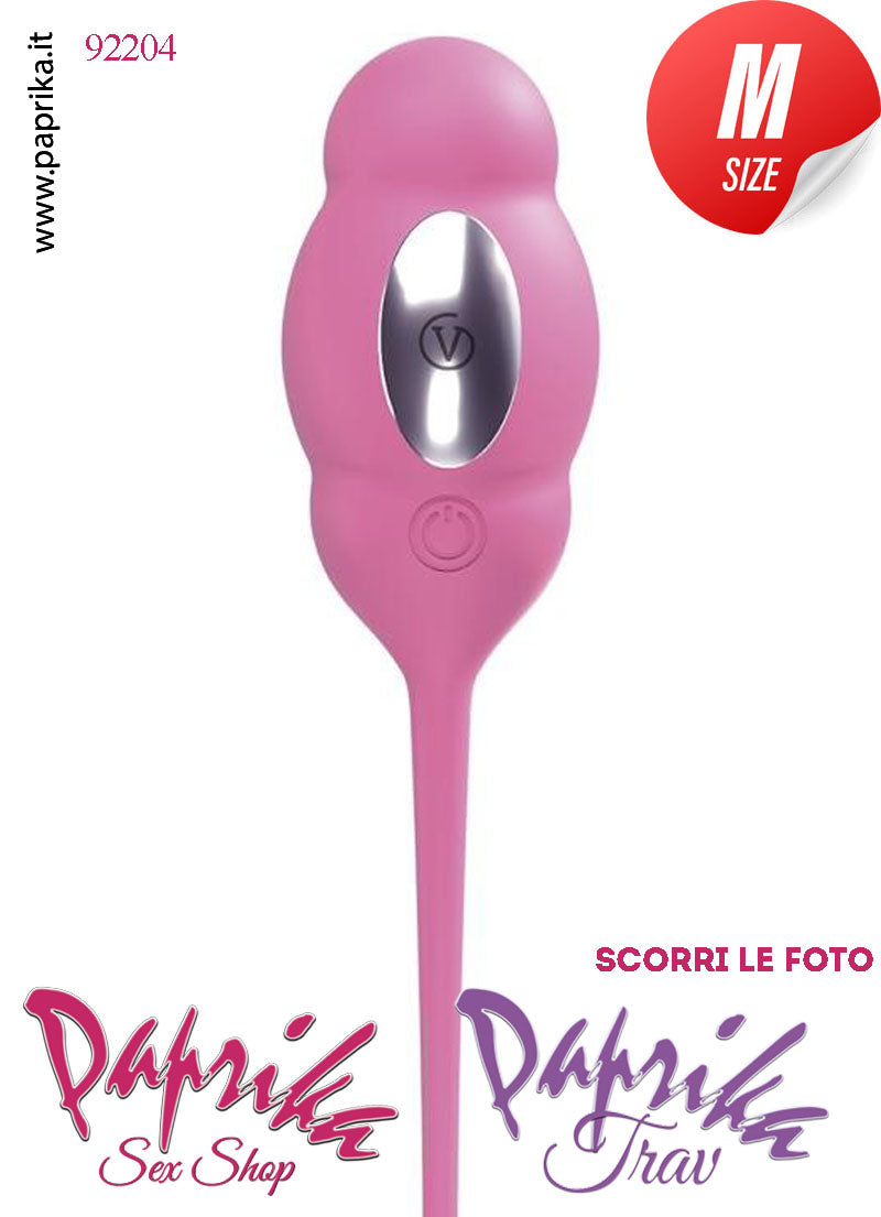 Ovulo Vibrante Vaginale Sagomato Silicone Ø 36 App Control Globo