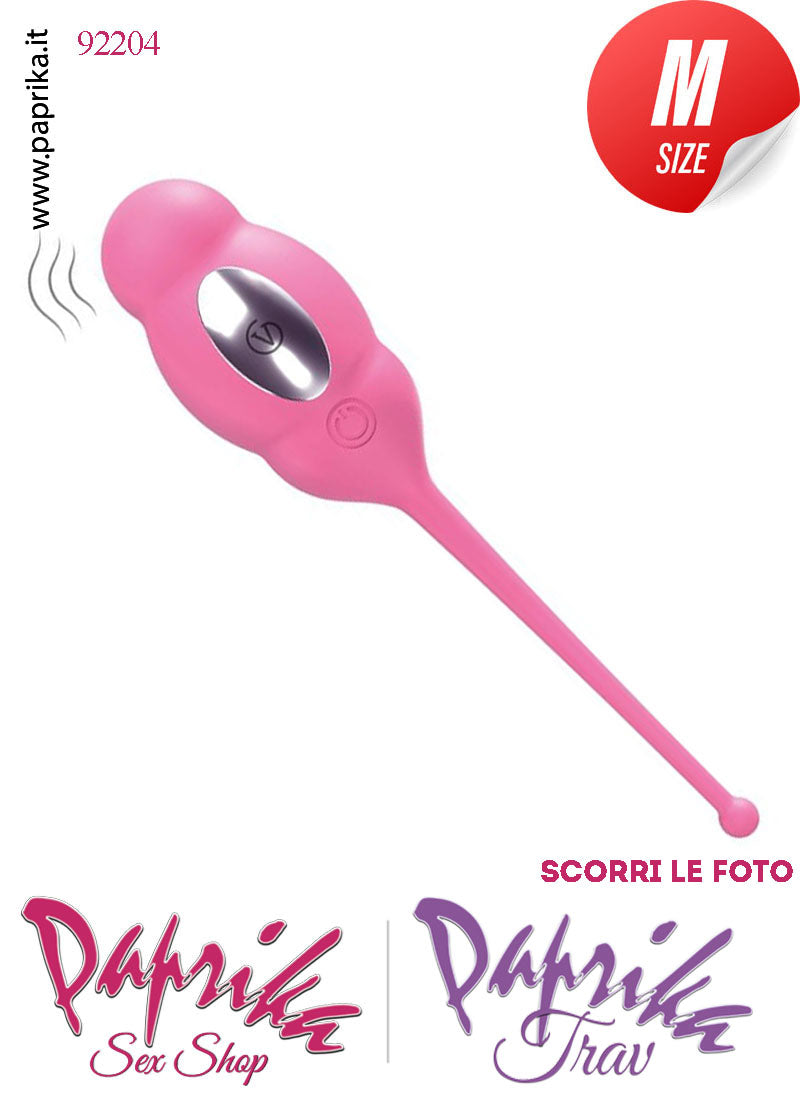 Ovulo Vibrante Vaginale Sagomato Silicone Ø 36 App Control Globo