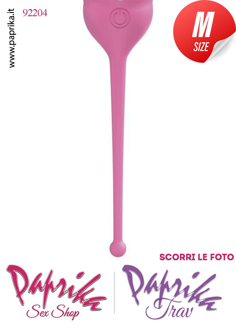 Ovulo Vibrante Vaginale Sagomato Silicone Ø 36 App Control Globo