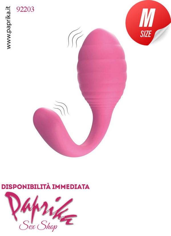 Ovulo Vibrante Vaginale Stimolatore Clitorideo Vibrante Ø 36 App Control Globo